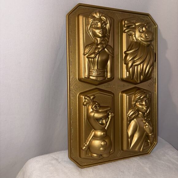 NORDIC WARE Disney Frozen II Character Loaf Baking Pan Elsa, Anna, Olaf, Sven - Picture 2 of 8